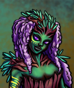 Wisteria Dryad